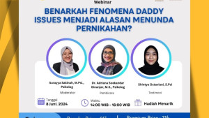Webinar FPsi Mengenai Daddy Issues